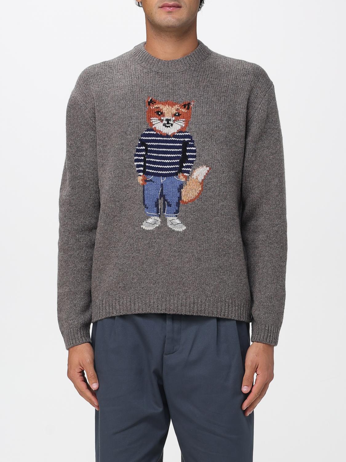Sweatshirt MAISON KITSUNÉ Men color Grey
