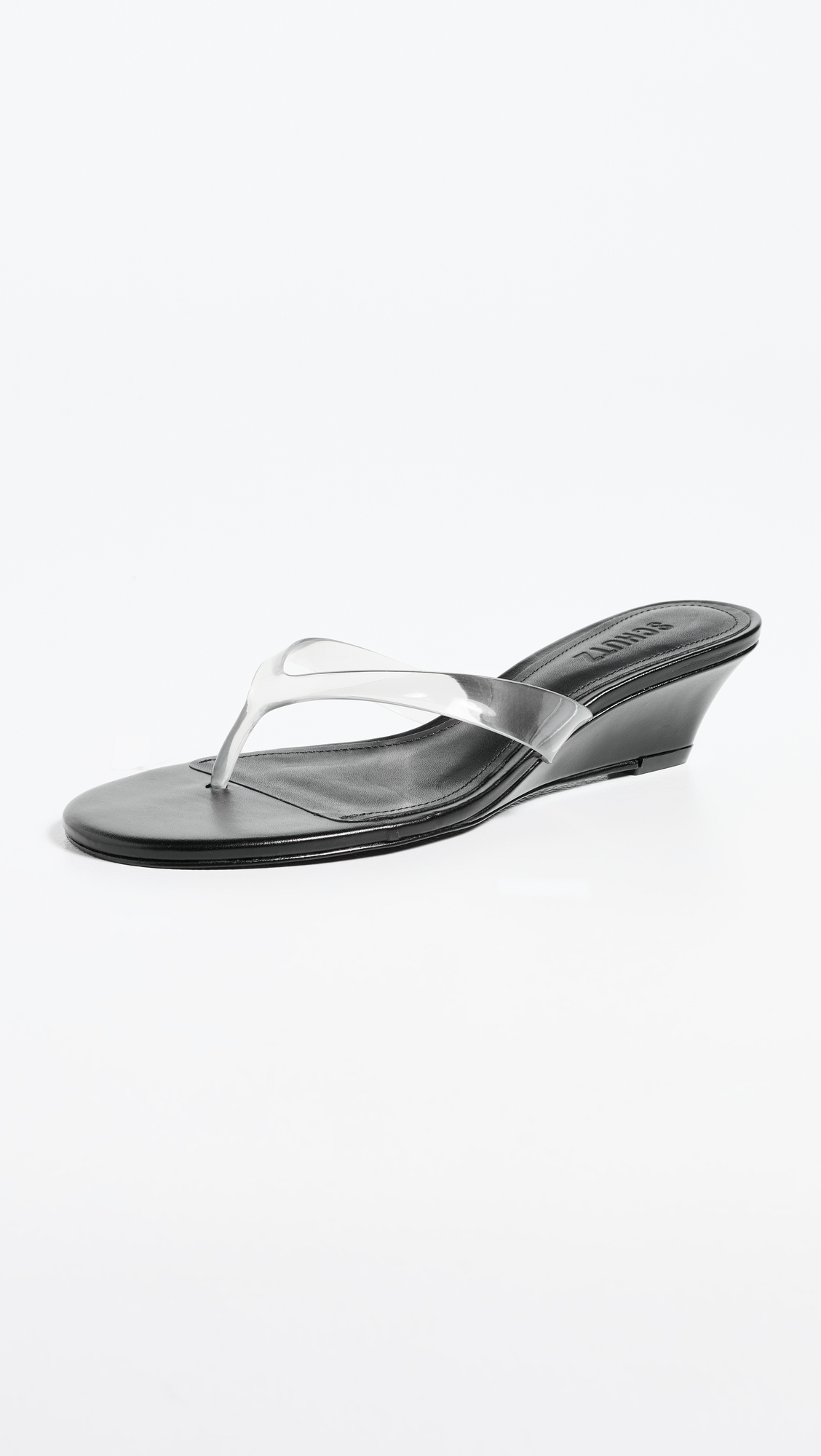 Roslyn Jelly Wedges Black