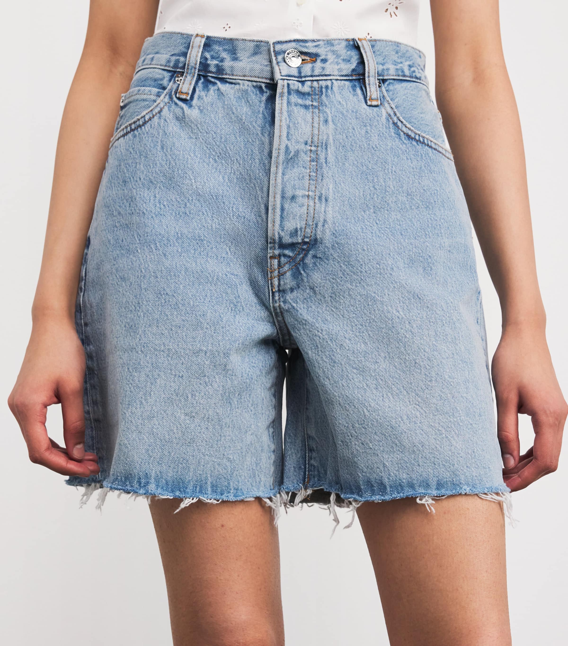 Frame The Timeless Denim Shorts