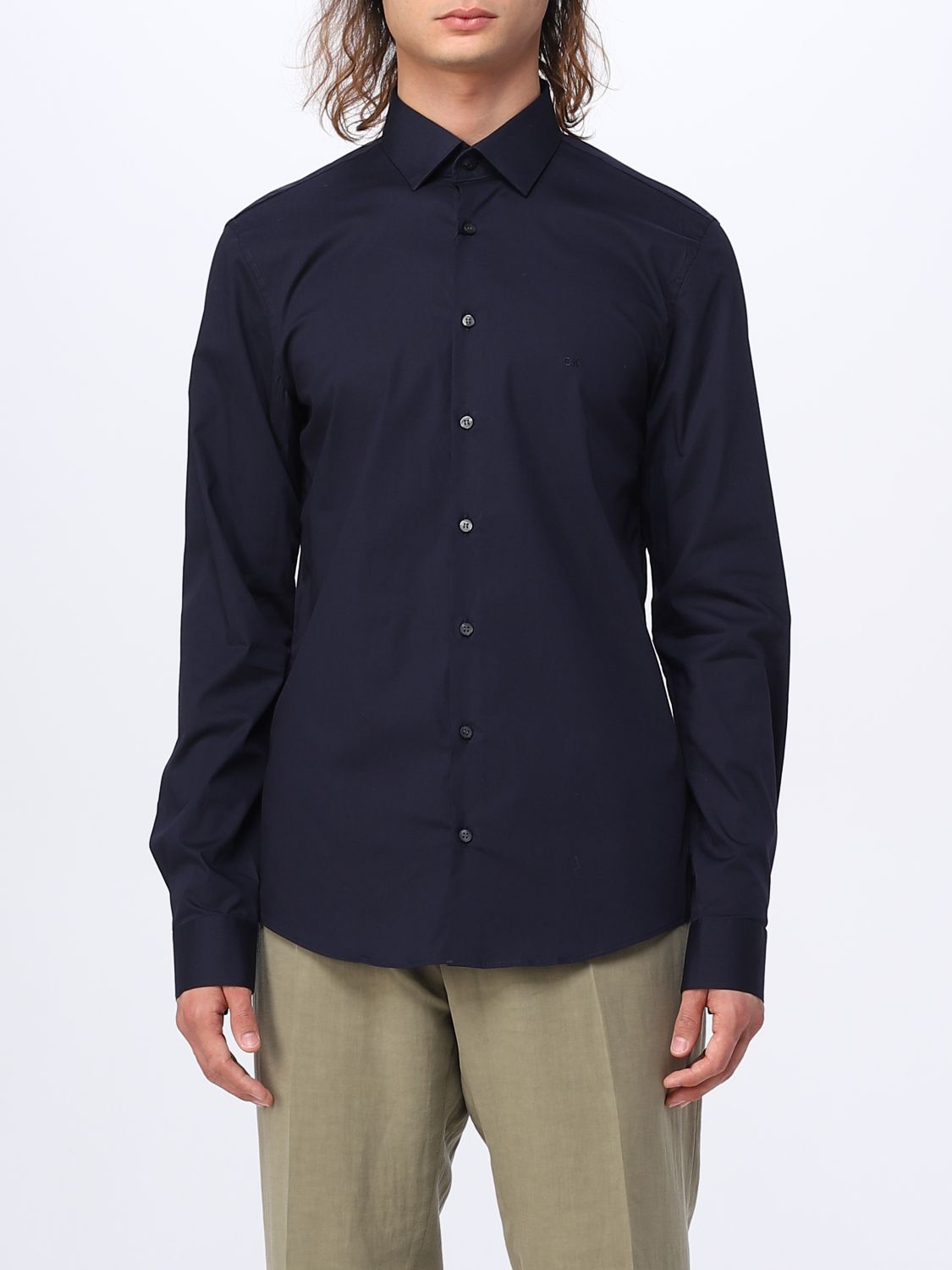 Shirt Men color Blue