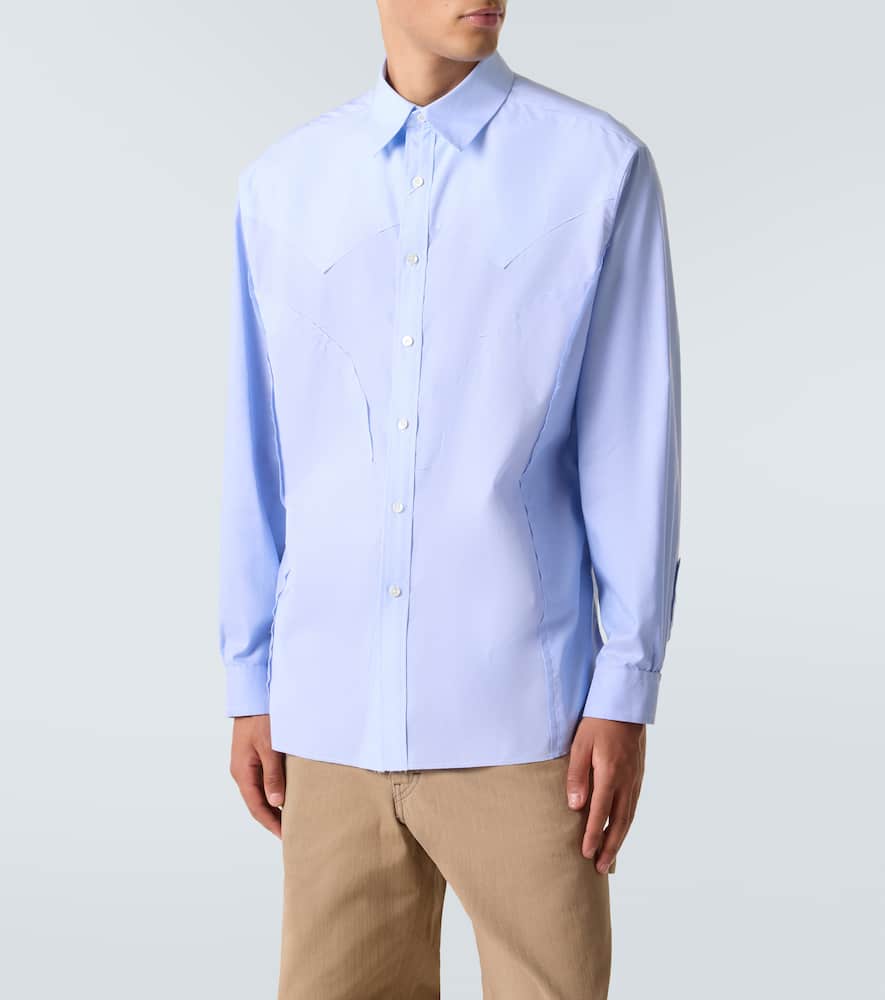 Cotton poplin shirt