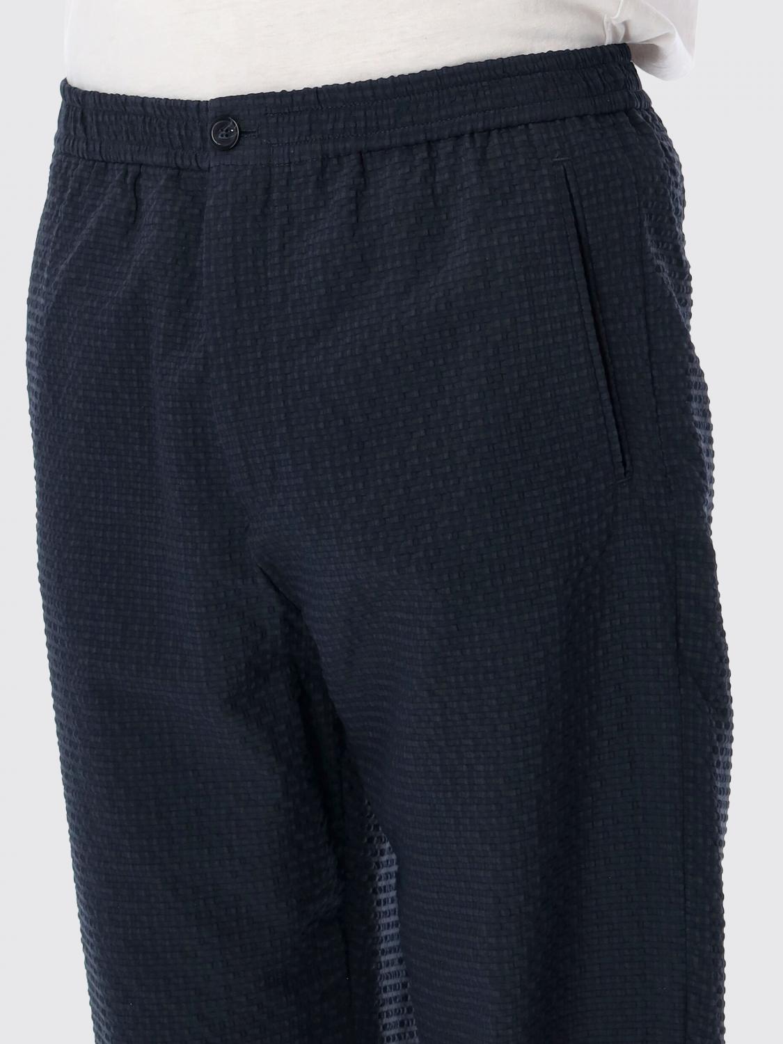 Pants Men color Blue