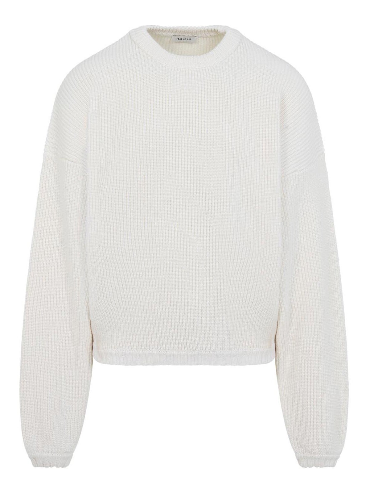 Fear Of God - crew neck sweater long sleeves knit blend