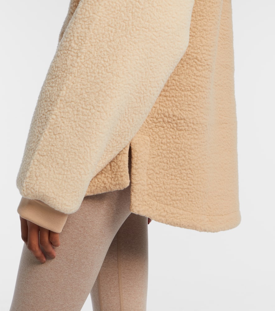 Carmine fleece jacket