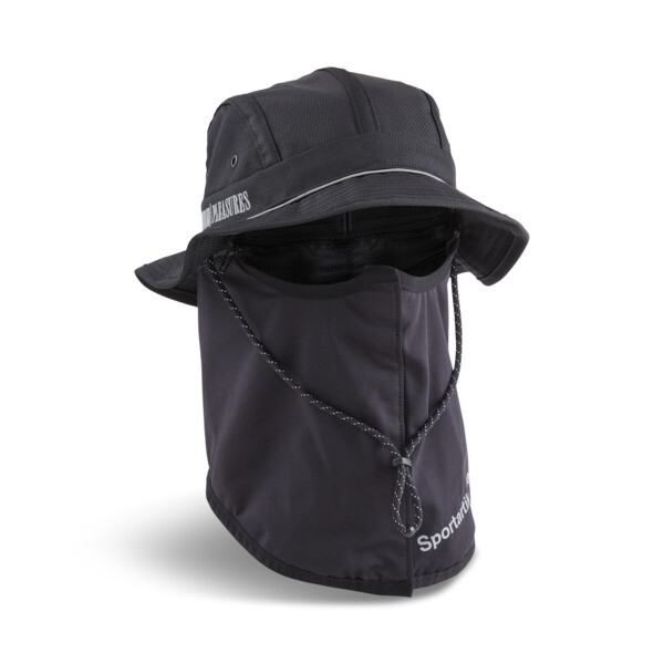 PUMA x PLEASURES Bucket Hat in Black