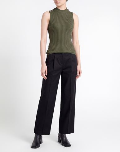 Woman Top Military green Size 4 Viscose, Polyester, Polyamide