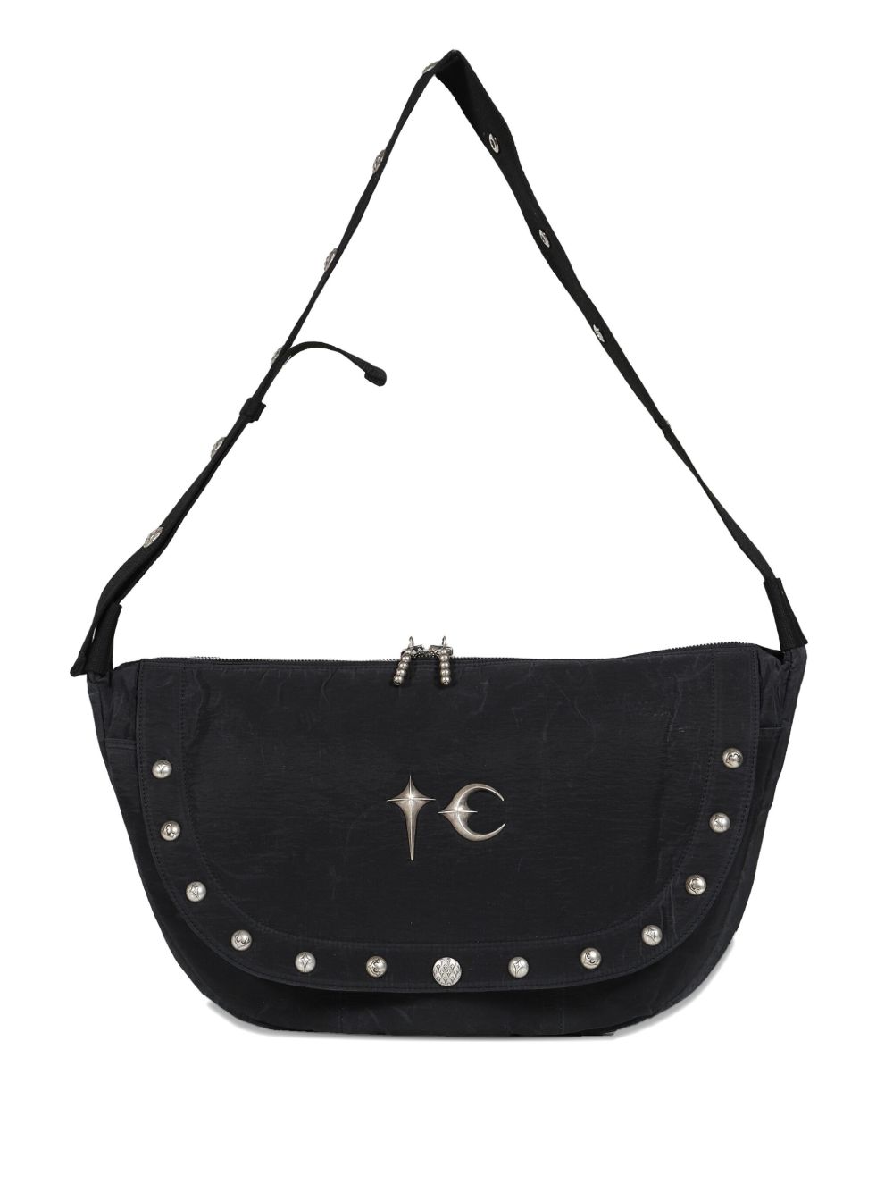 THUG CLUB Scarred Bio Army messenger bag - Black
