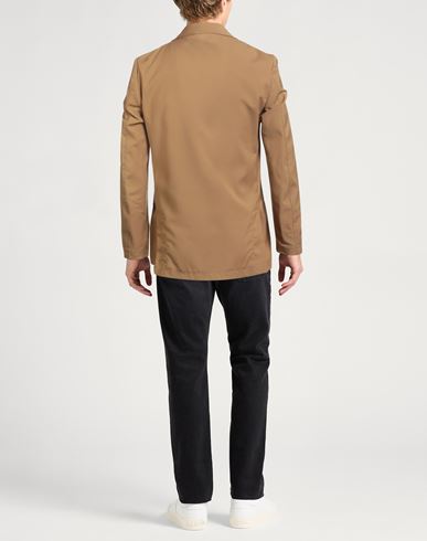 Man Blazer Sand Size 42 Polyester, Viscose, Elastane
