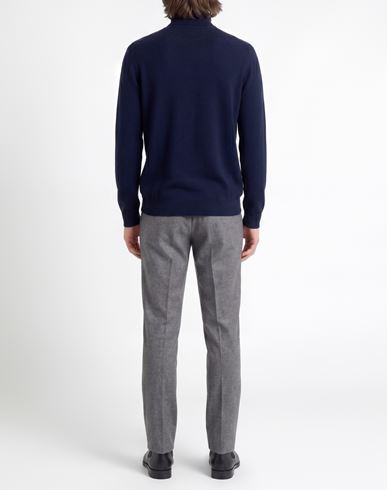 Man Turtleneck Navy Size 42 Polyamide, Wool, Viscose, Cashmere