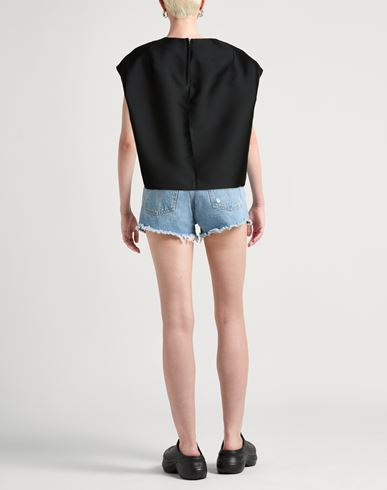 Woman Top Black Size 6 Polyester