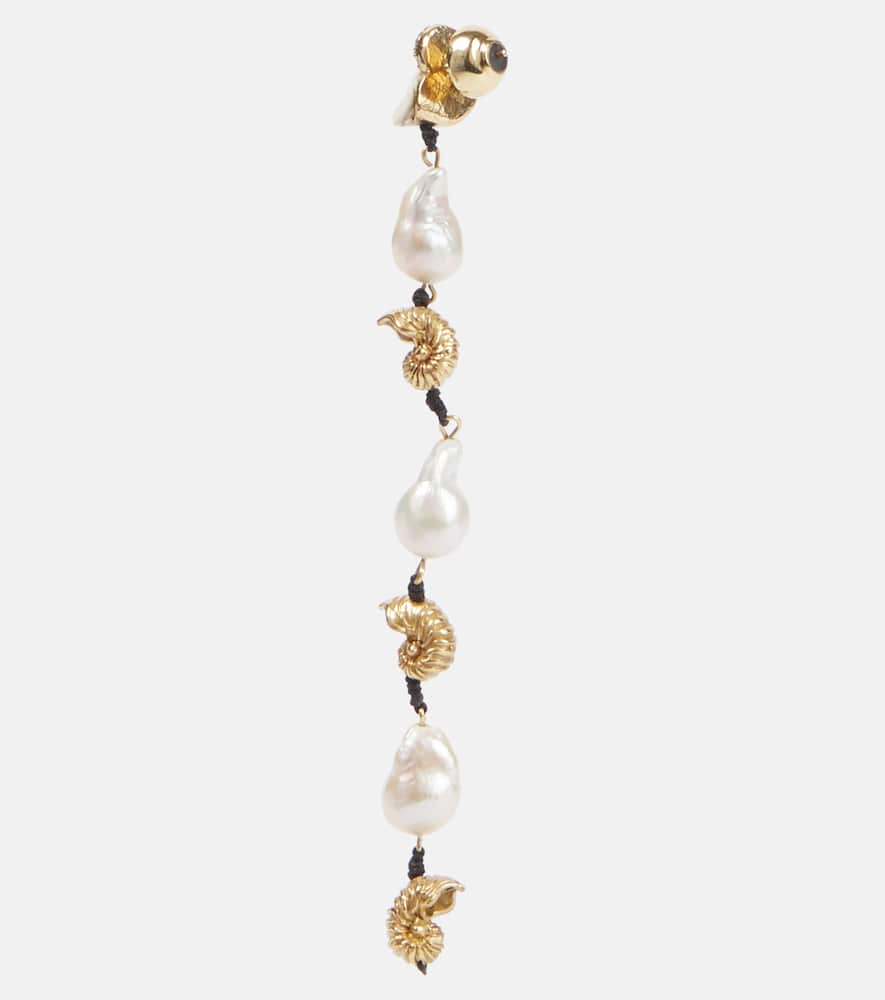Alémais Reverie drop earrings with pearls