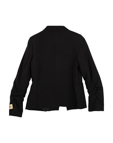 Kid Girl Blazer Black Size 10 Polyester, Elastane