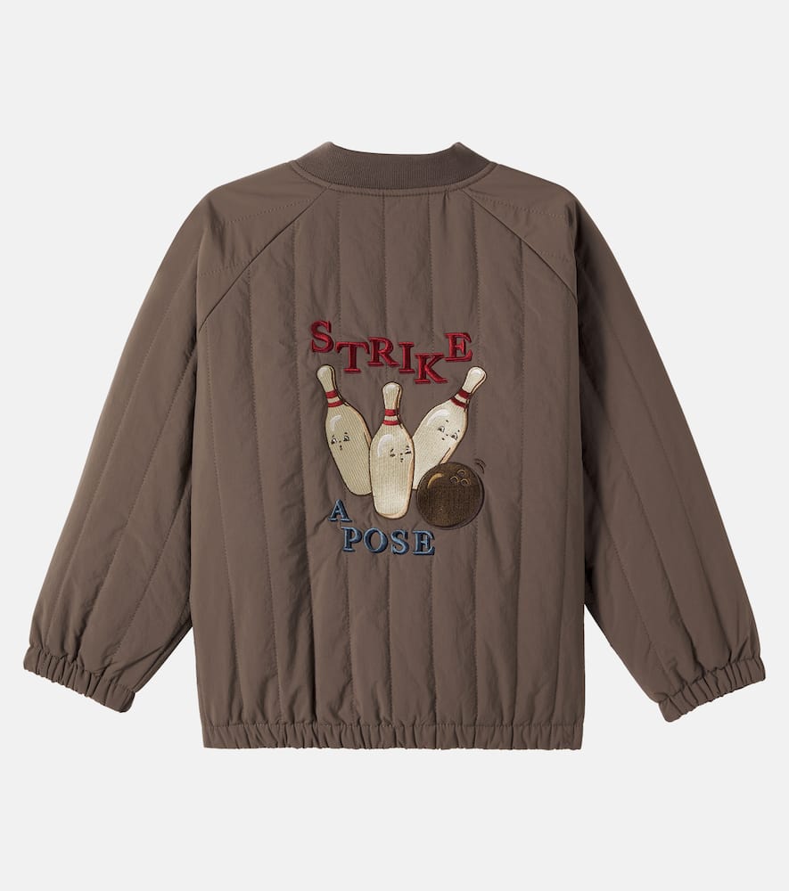 Konges Sløjd Juno embroidered bomber jacket
