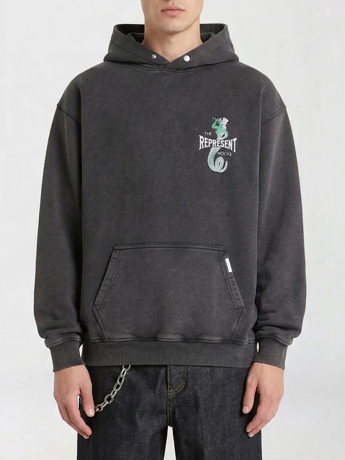 Sweatshirt Men color Grey