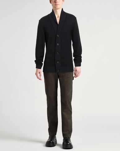 Man Cardigan Midnight blue Size XXL Virgin Wool