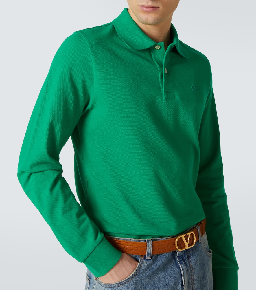 Valentino Cotton polo sweater