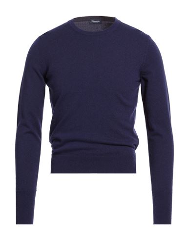 Man Sweater Navy Size 36 Cashmere