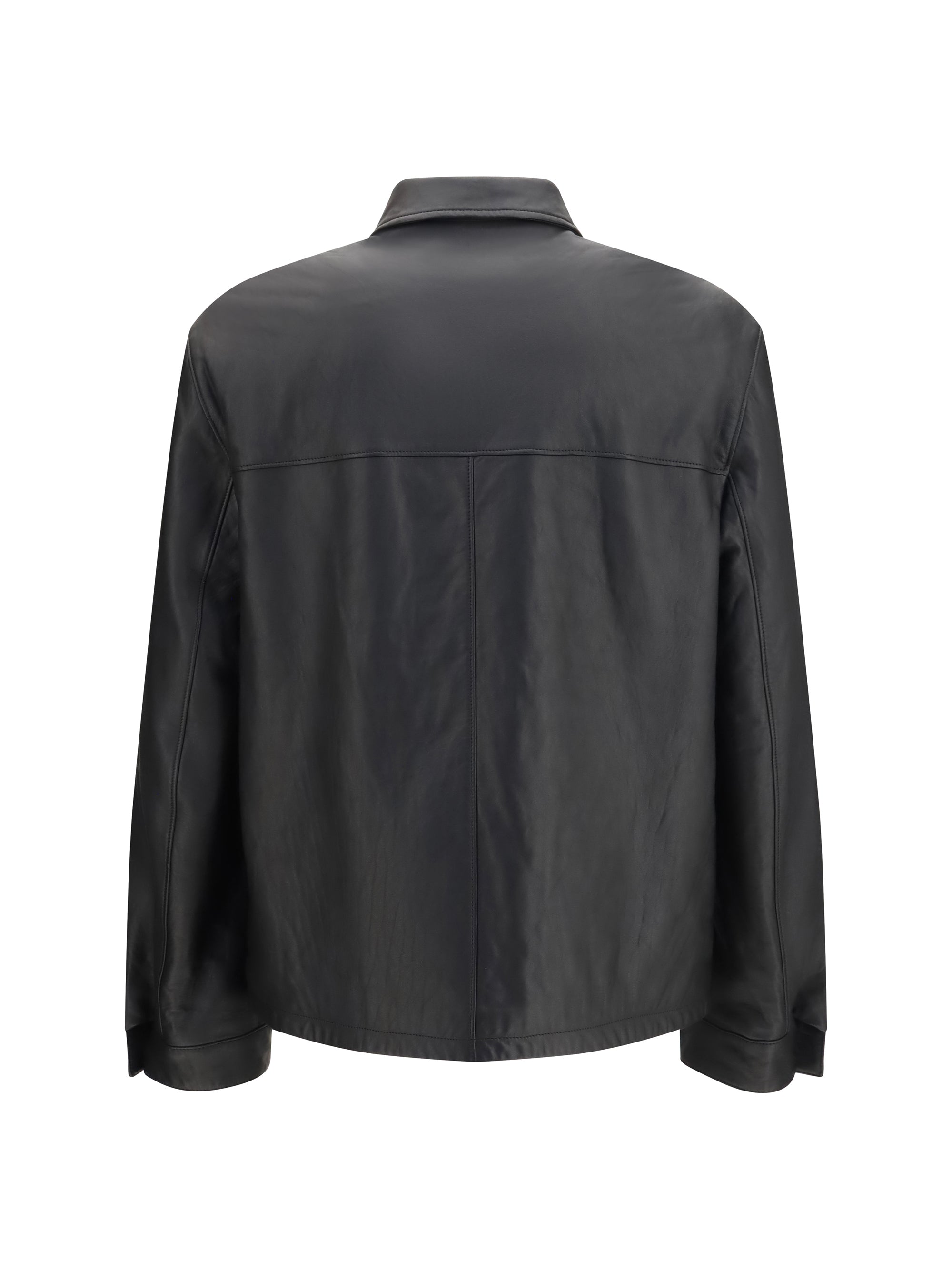 Nappa Lambskin Jacket — Black