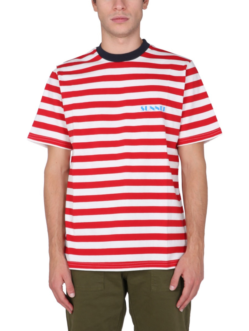 Red Crew Neck T-Shirt