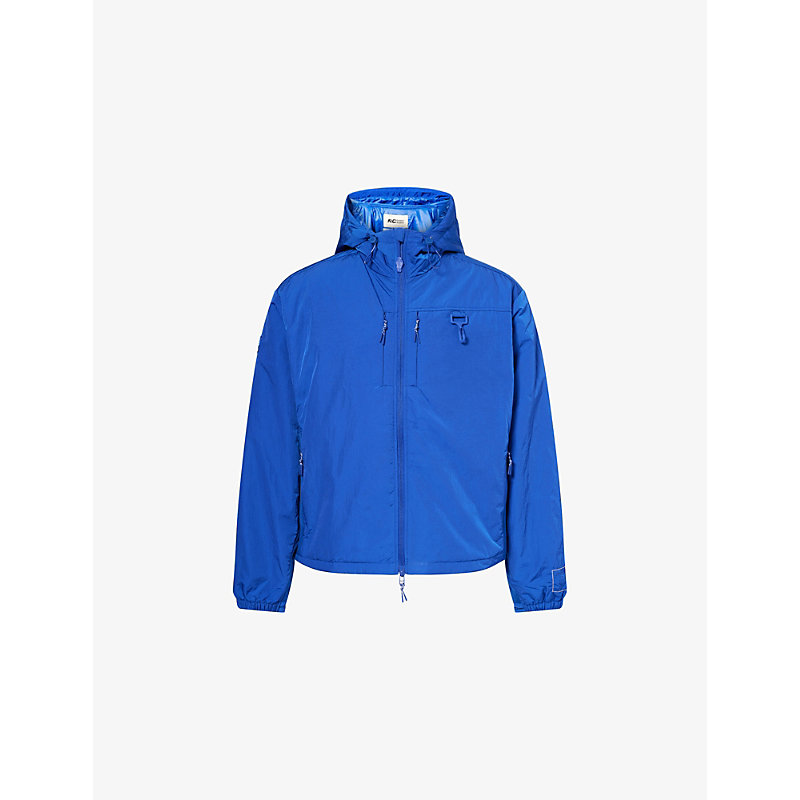 Mens Cobalt Hooded Sequoia Shell Jacket