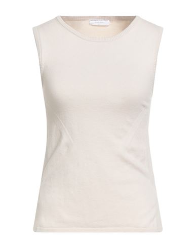 Woman Sweater Cream Size 1 Cotton, Elastane