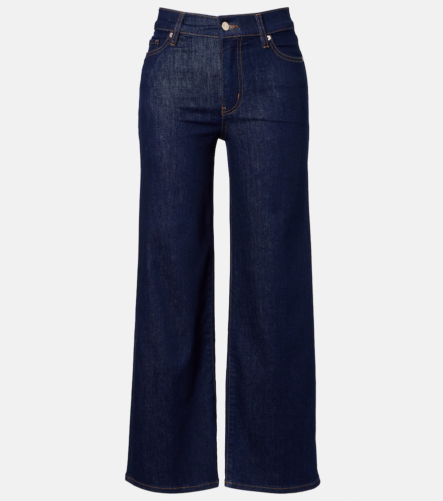 Le Slim Palazzo Crop wide-leg jeans