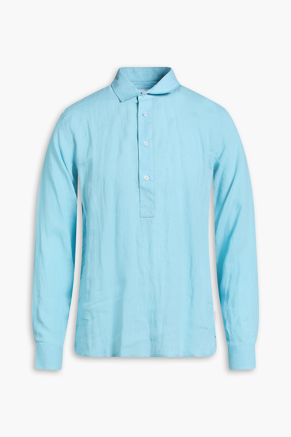 Percy linen shirt - Blue - S