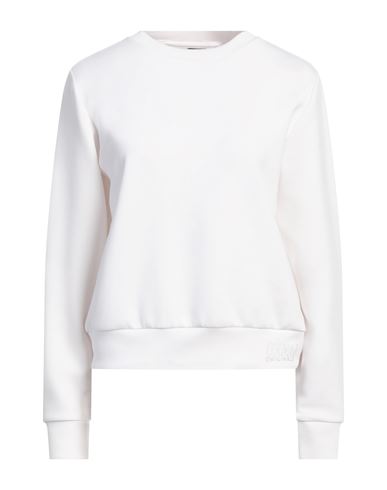 Colmar Woman Sweatshirt White Size S Modal, Polyester, Elastane