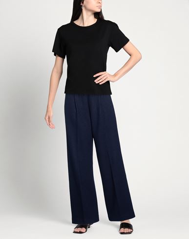 Woman Pants Midnight blue Size 6 Wool