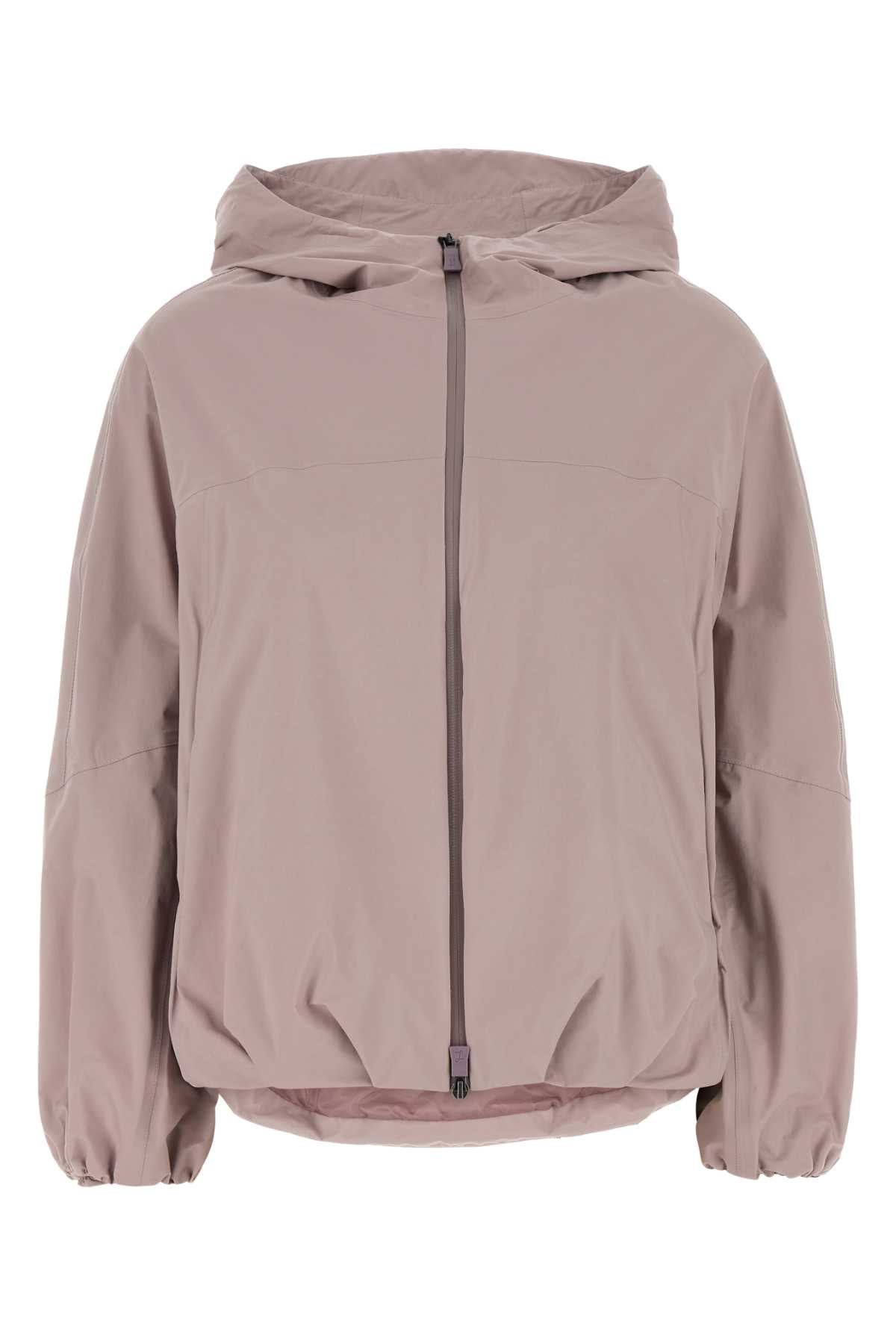 Nylon Hooded Jacket — Pink