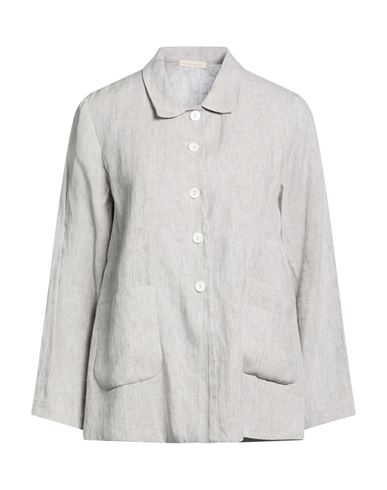 Woman Jacket Grey Size 6 Linen