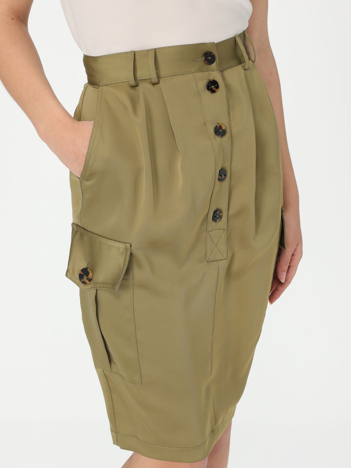 Skirt SIMONA CORSELLINI Woman color Green