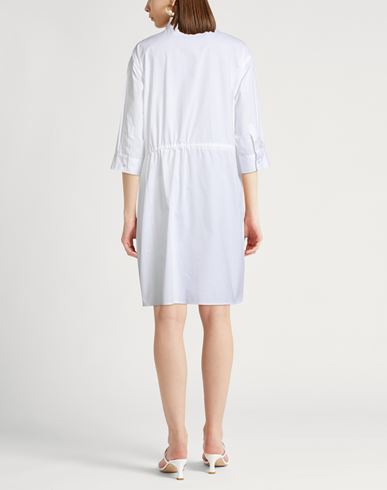 Roberto Collina Woman Midi dress White Size XS Cotton