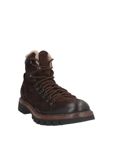 Man Ankle boots Dark brown Size 8 Leather
