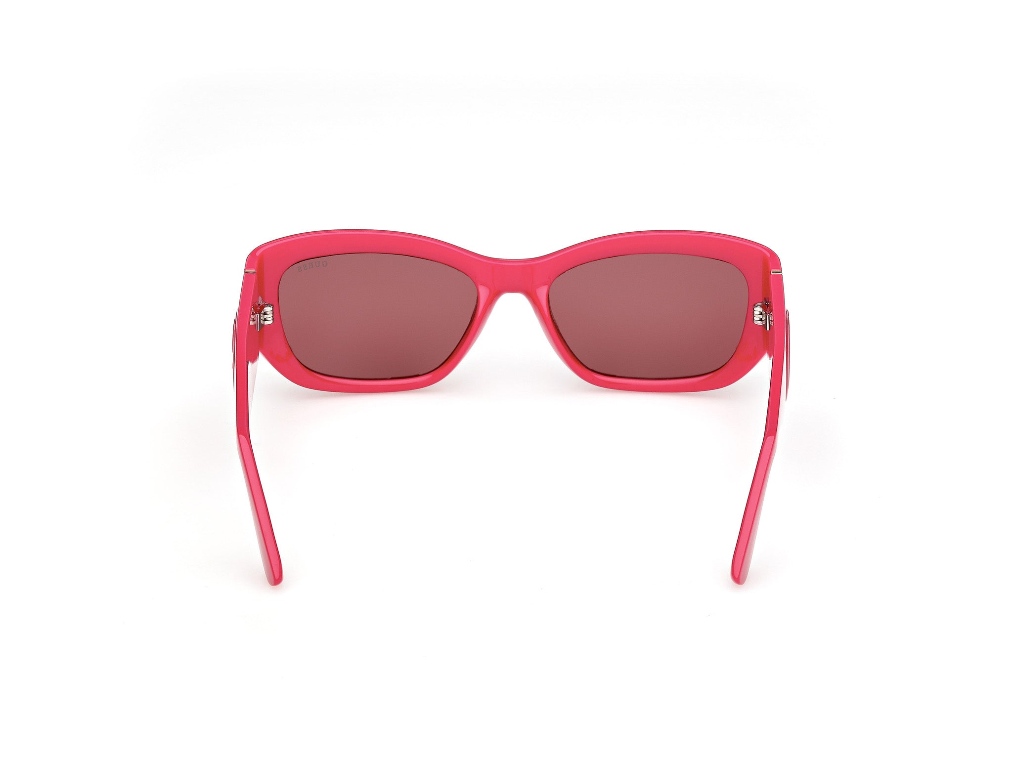 Guess Mujer Guess GU00253 72S Gafas de sol Inyectado Rosa Burdeos Cuadrada Norma