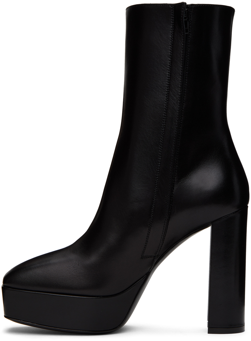 Givenchy Black G Lock Platform Boots