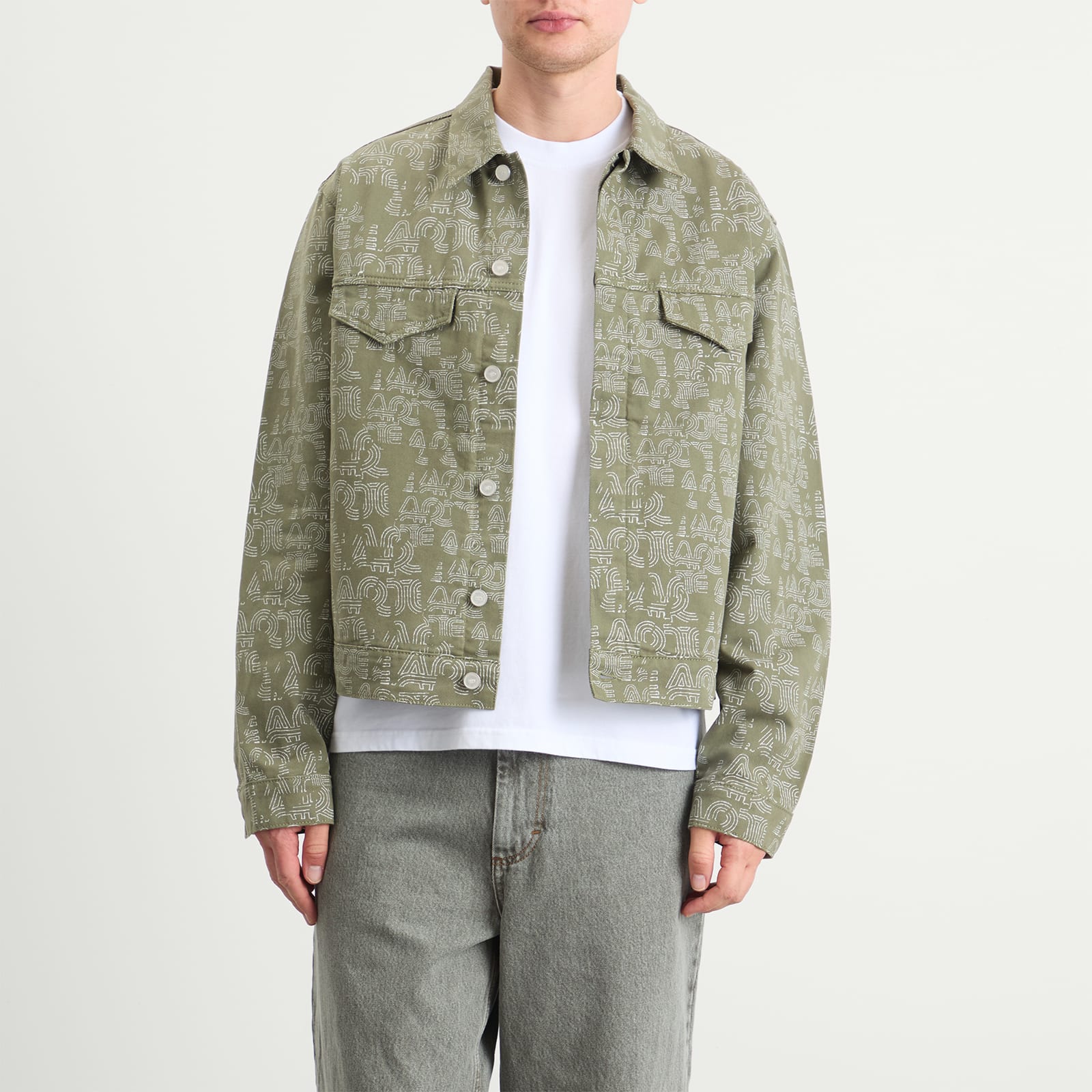 Men's Allover Men's Jacket Green