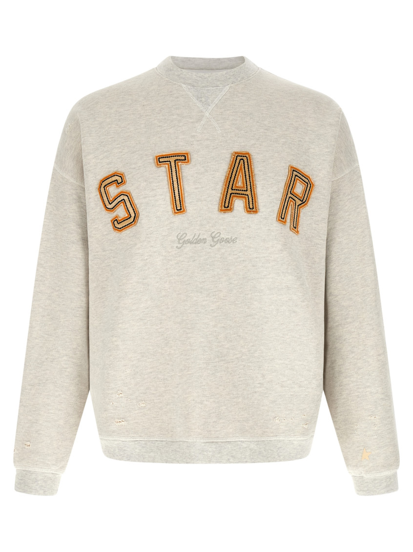 Patch Sweatshirt Gray