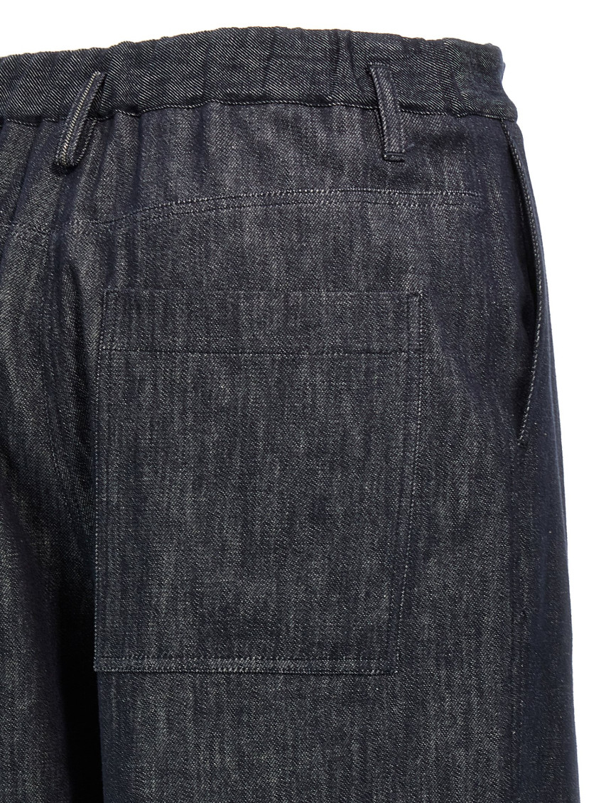 A-line Pleated Pants