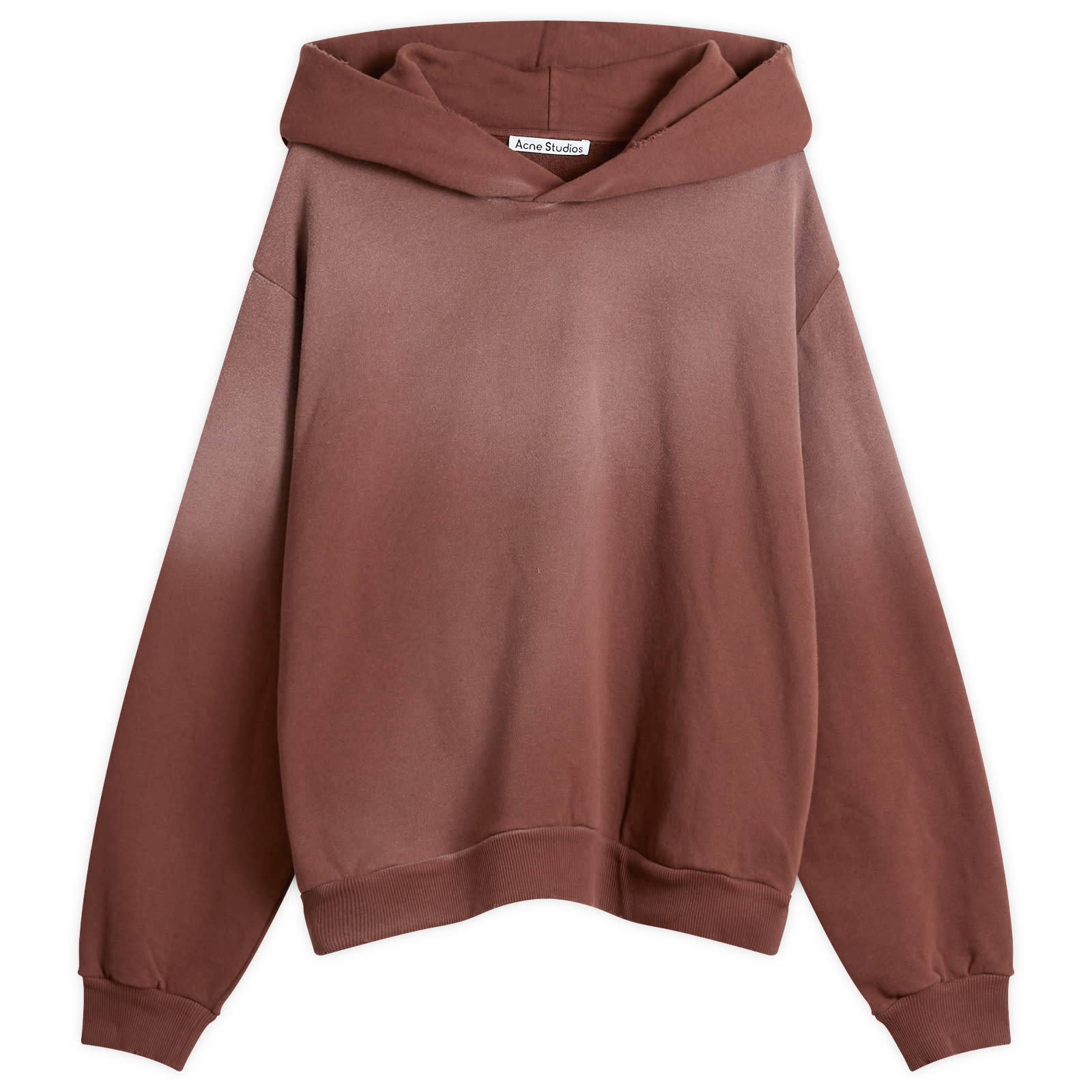 Men's 1996 Washed Hoodie in Chocolate Brown