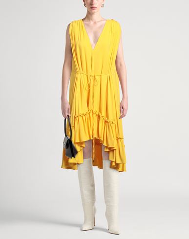 Woman Midi dress Yellow