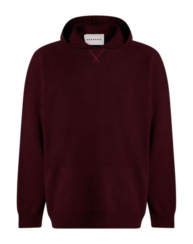 Man Sweater Garnet Size M Wool
