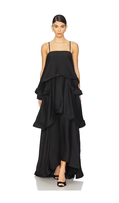 ELLIATT Tilly Maxi Dress in Black. XS also in M