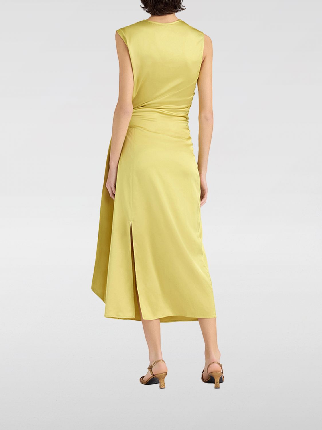 MOMONÌ Dress Woman color Lime