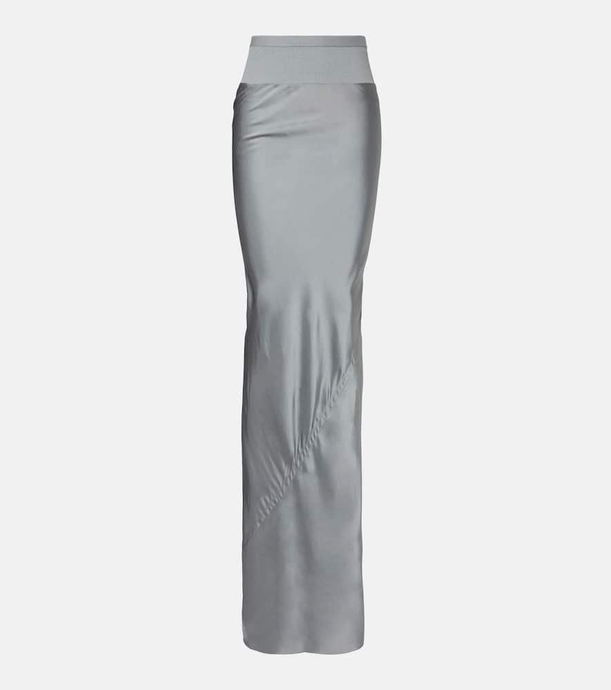 Coda satin maxi skirt