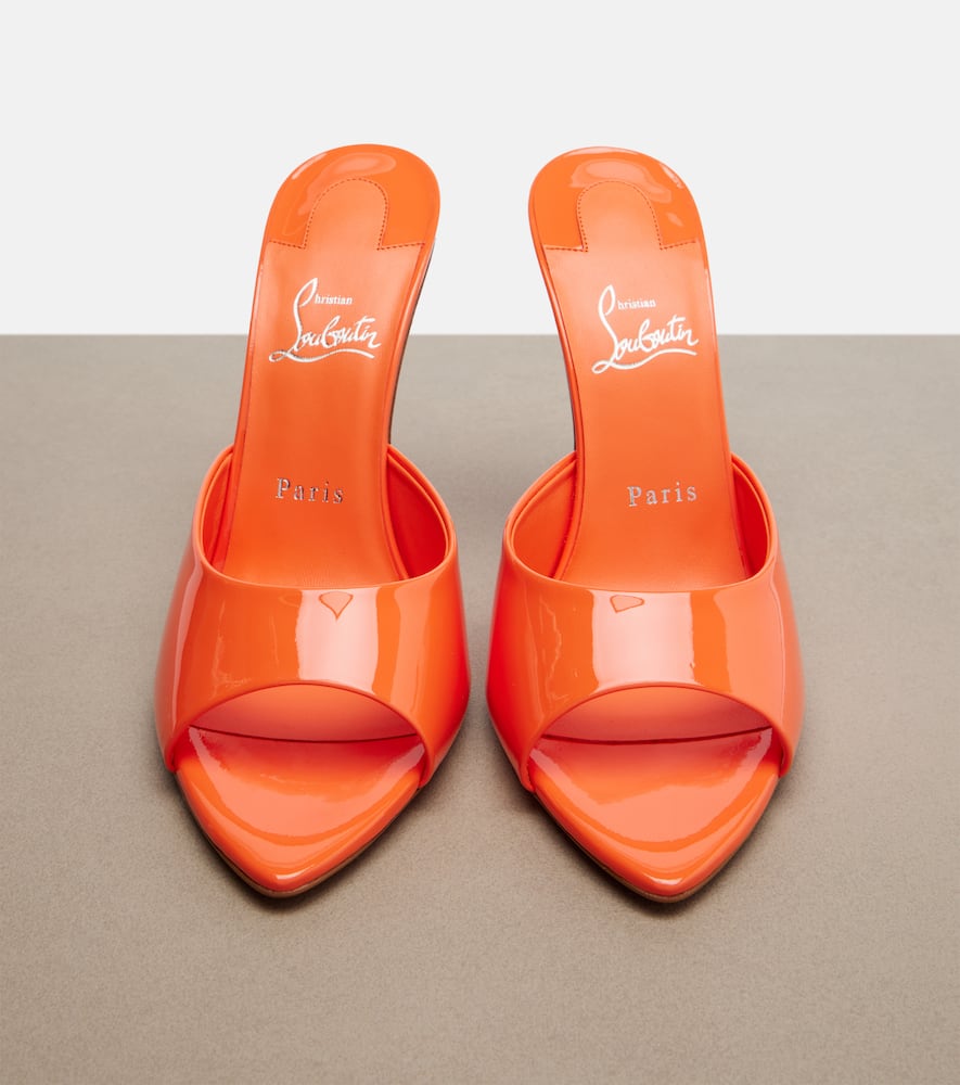 Miss Z patent leather mules