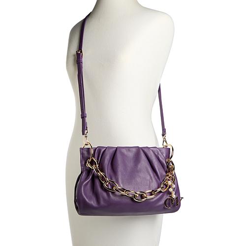 C. Wonder Genuine Leather Clutch Crossbody