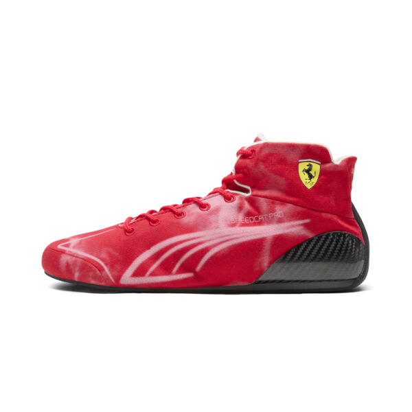 PUMA Scuderia Ferrari Speedcat Pro Desert Sneakers in Red