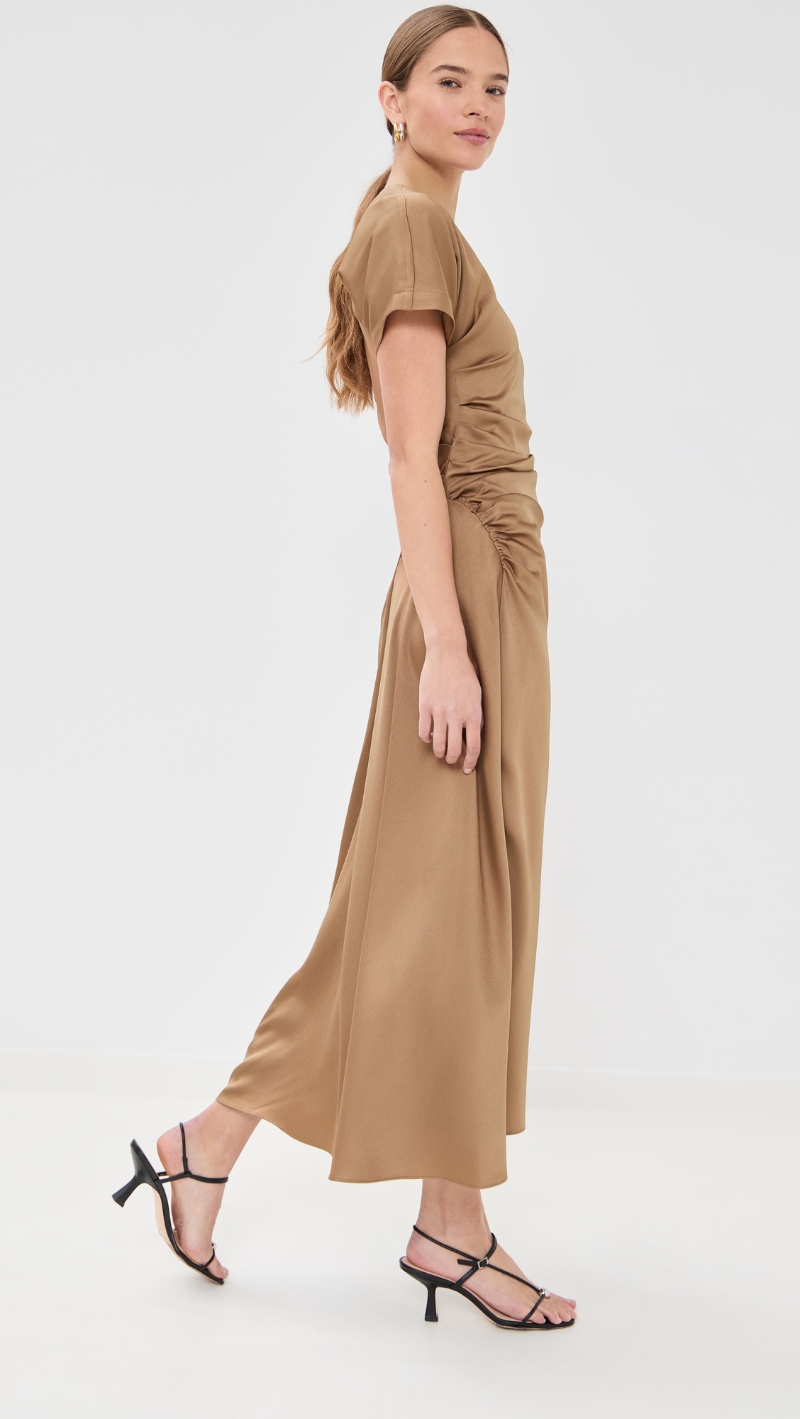 Marabella Draped Dress Chai