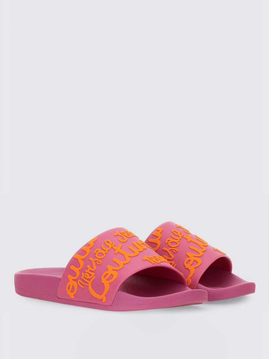 Flat Shoes VERSACE JEANS COUTURE Woman color White